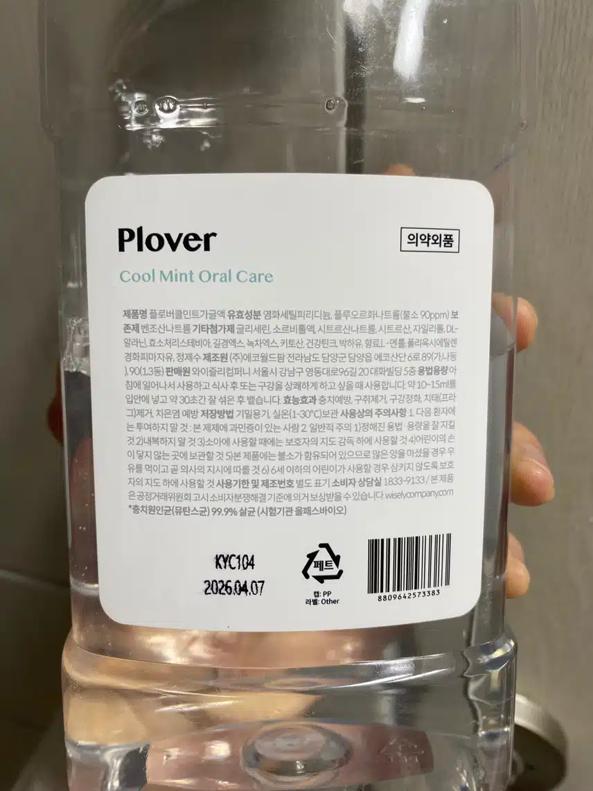 와이즐리 가성비 가글 추천 해요 