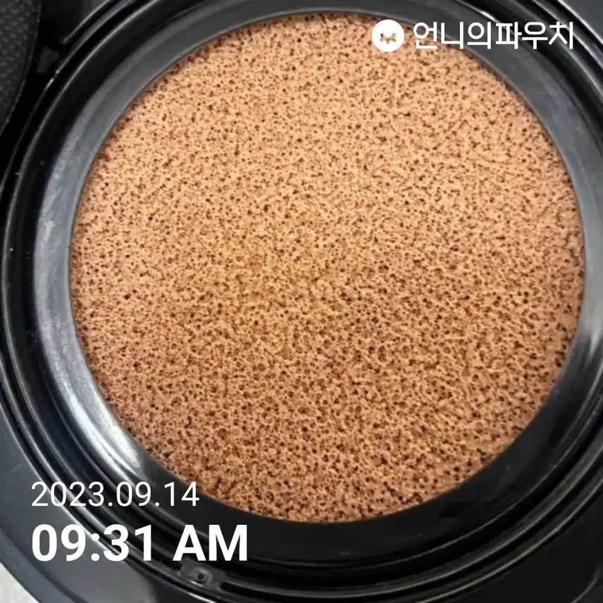 입생로랑 엉크로 드 뽀 쿠션