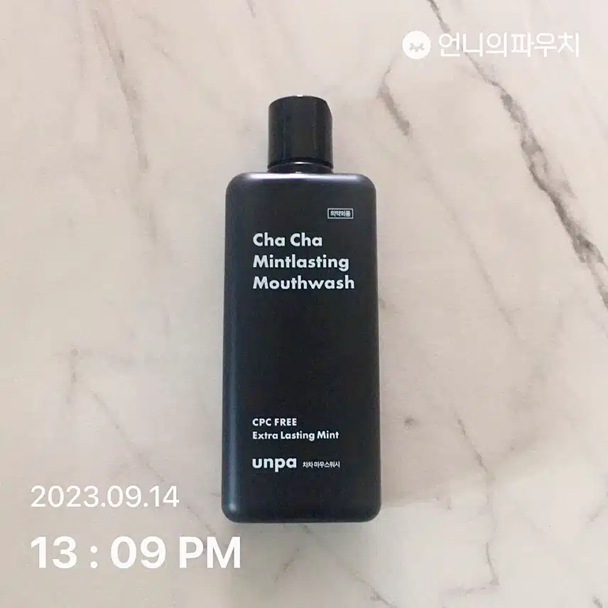 언파 차차 민트향래스팅 마우스워시