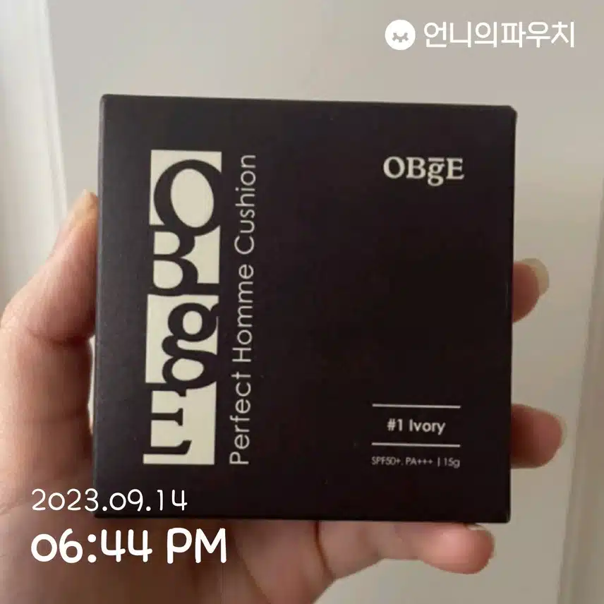 OBge 퍼펙트 옴므 쿠션 2호