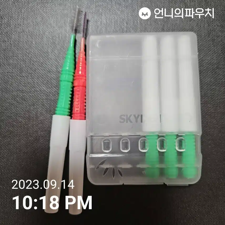 스카이덴트 l자형 치간칫솔