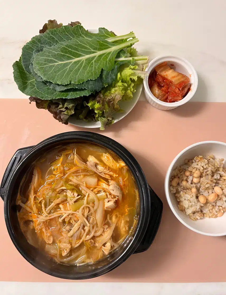 🐓닭개장에 🍲천사채면