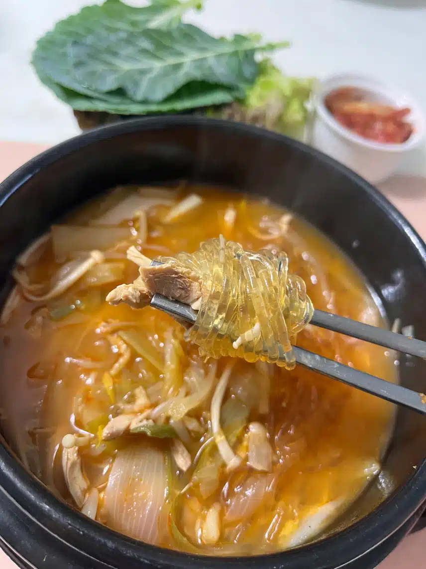 🐓닭개장에 🍲천사채면