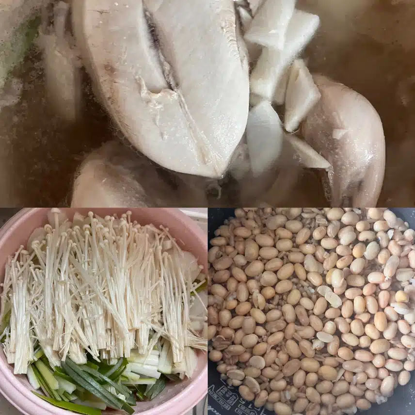 🐓닭개장에 🍲천사채면