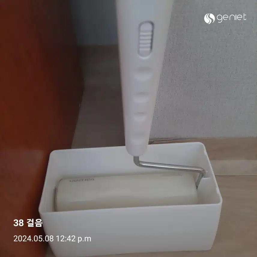 바우젠 6만번 씻어 쓰는 무한롤클리너 거치대세트