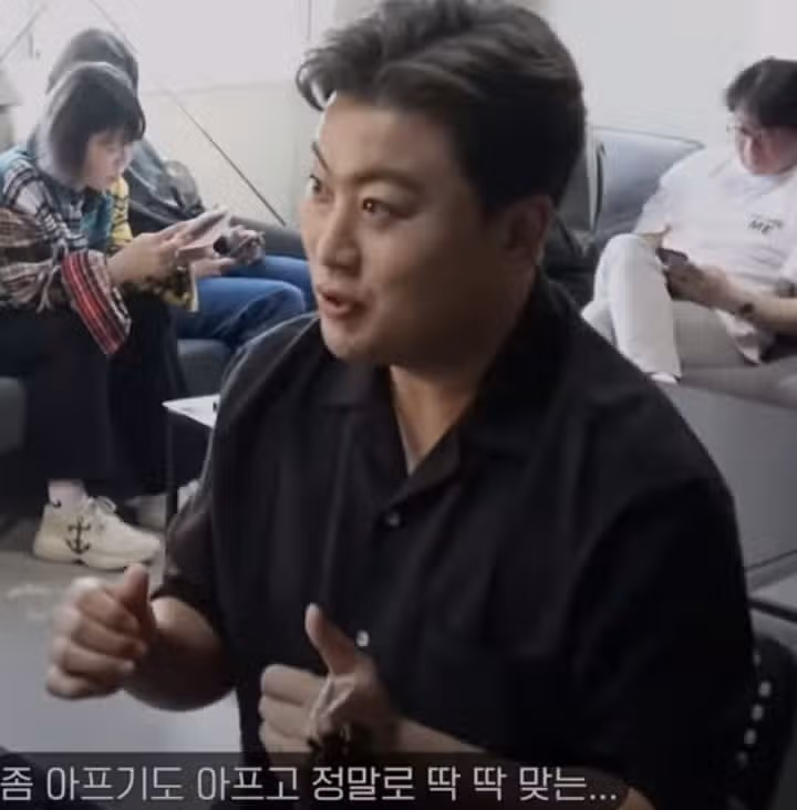 김호중  벨칸토 이어폰 제작기  영상이 올라왔어요.