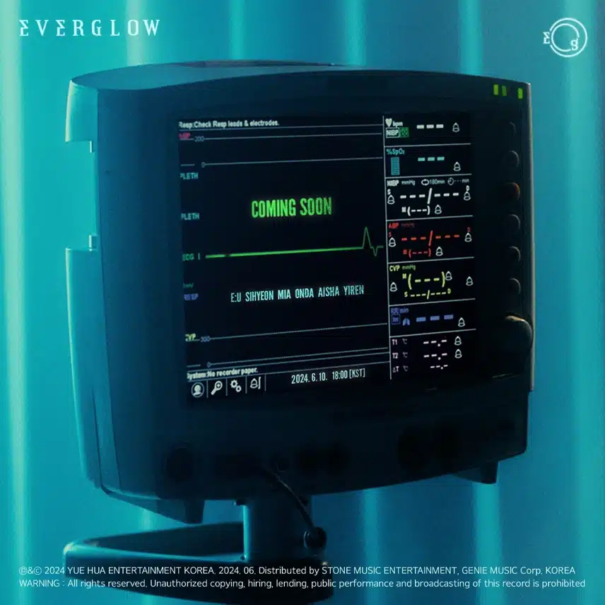 EVERGLOW comeback on June 10th!