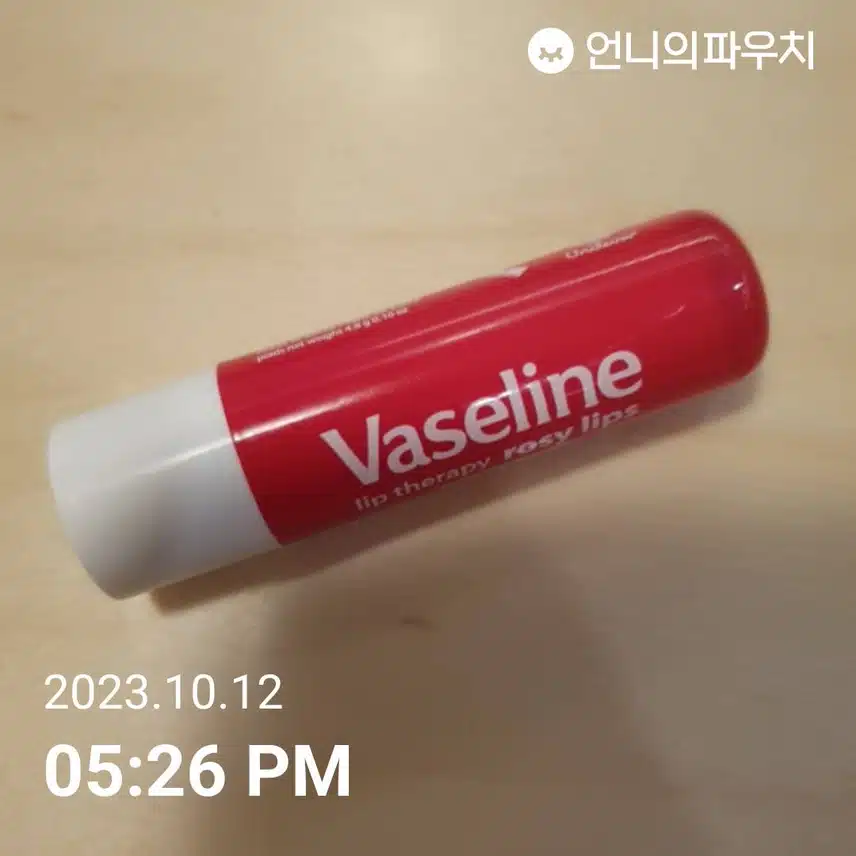 바세린 립 테라피 로지 립스 케어