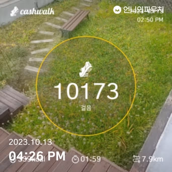 매일매일 만보걷기 실천중입니다.