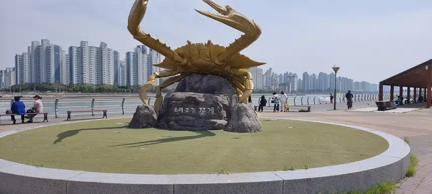 소래포구 새우타워