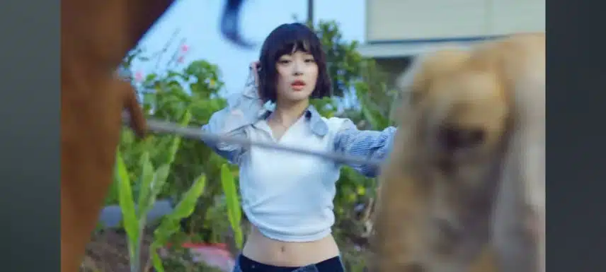 히치하이킹 장면 너무 귀여워요 ㅋㅋㅋ