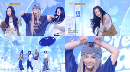 뮤직뱅크 무대 좋았어요
