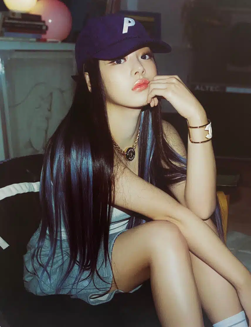 민지 이번 힙한 컨셉 완전 찰떡