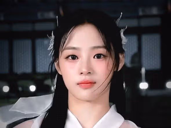 경복궁 민지 미모