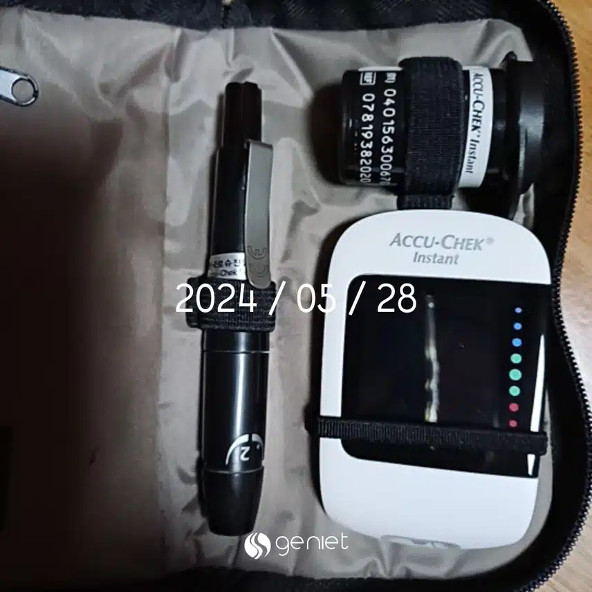 꾸준히 혈당체크하기