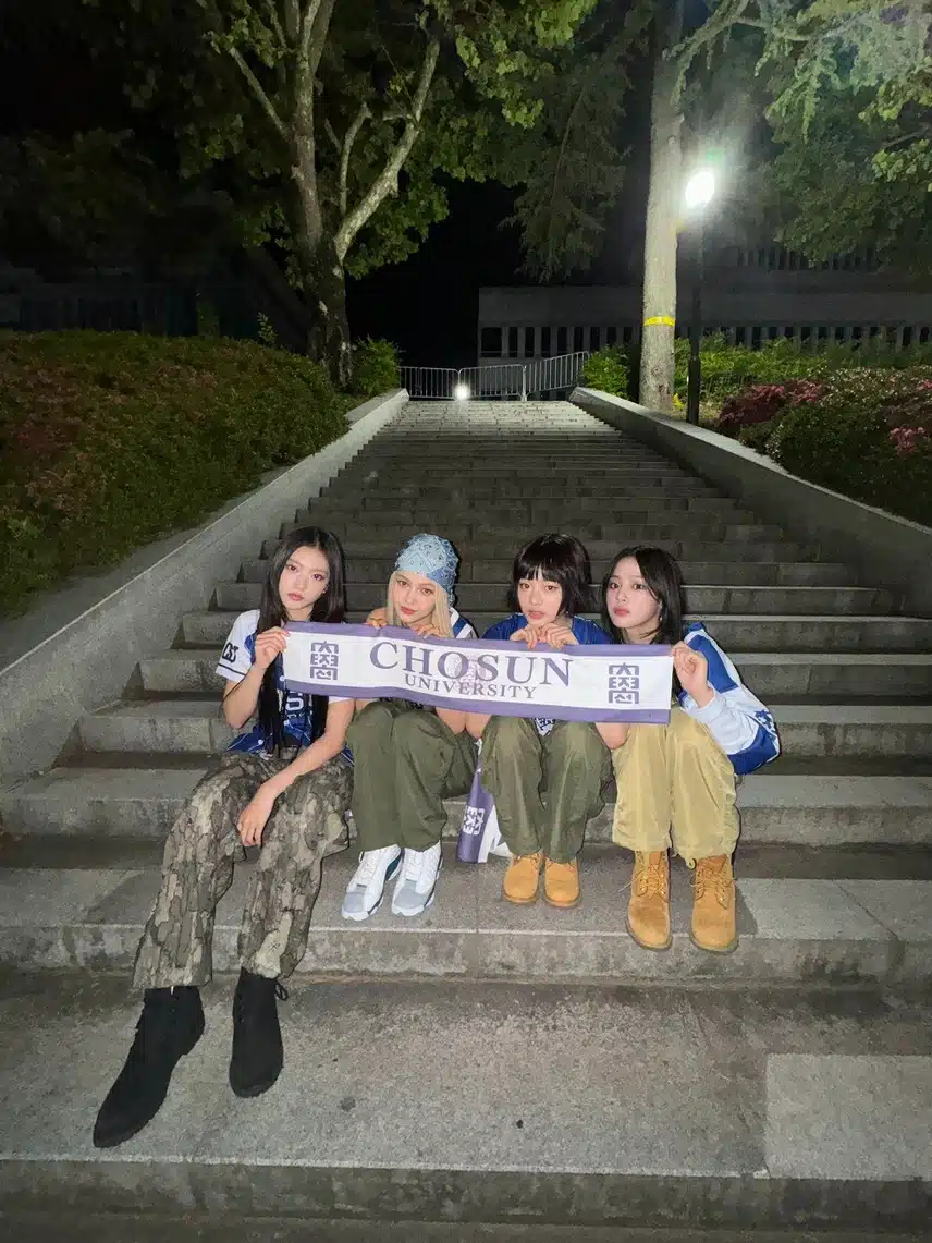 조선대 축제 단체샷