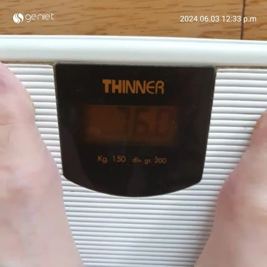 2주간 다이어트 후기(-1.0kg)