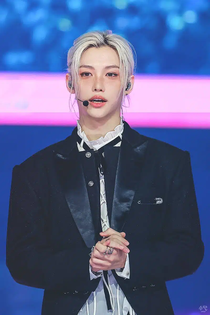 K-WAVE 비주얼 포텐터진 은발 필릭스