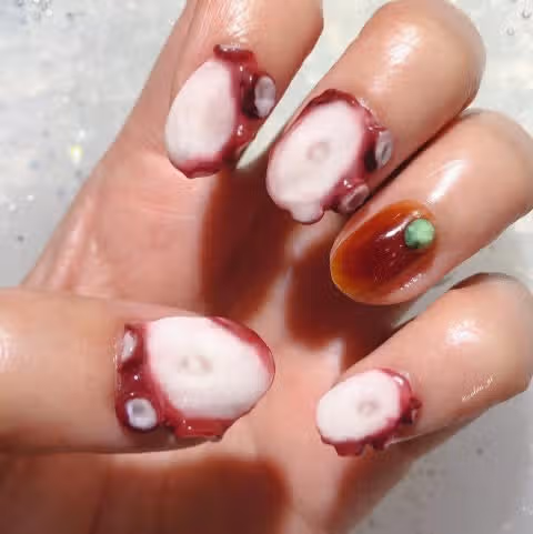 재밌는 네일팁 ㅋㅋㅋ