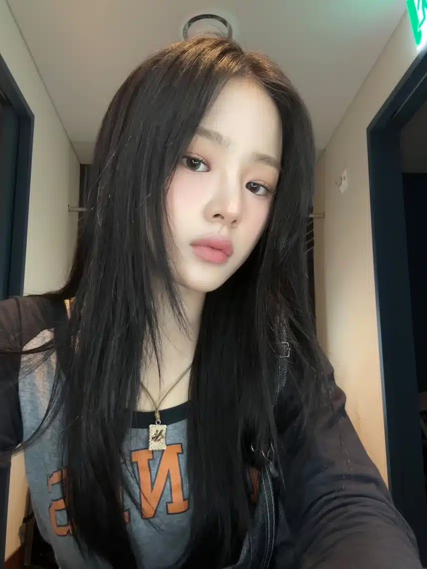민지 이각도 셀카 필승임