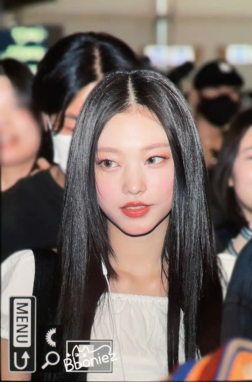 미묘 달란트 오지는 해린 출국사진 