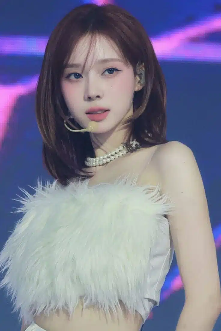 여돌 원탑 단발좌 윈터 미모