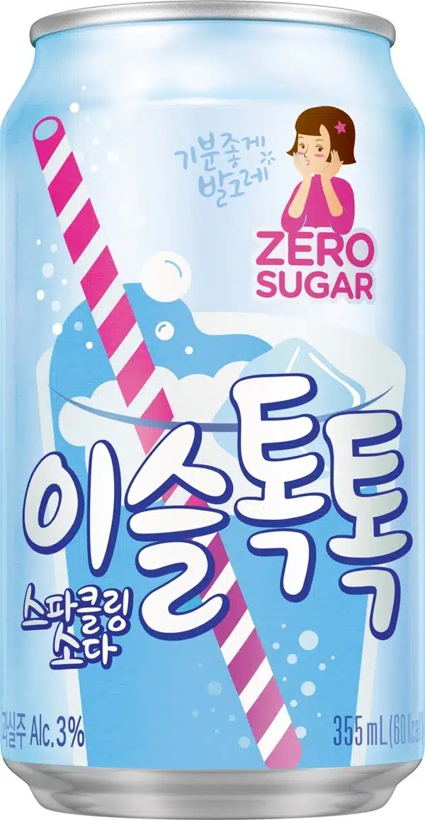 이슬톡톡 스파클링소다 제로슈거 나왔네요