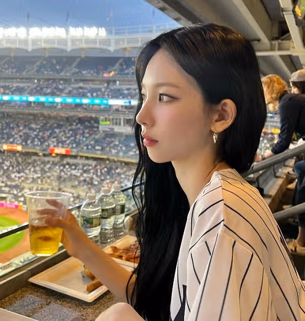 카리나, 9일 롯데 경기 시구 가능할까...변수는 '날씨'