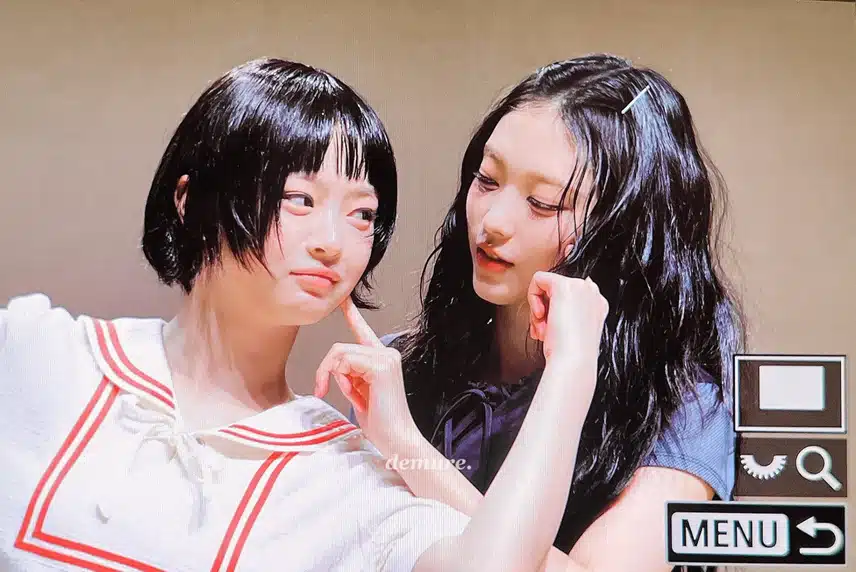 하니랑 해린이 볼콕