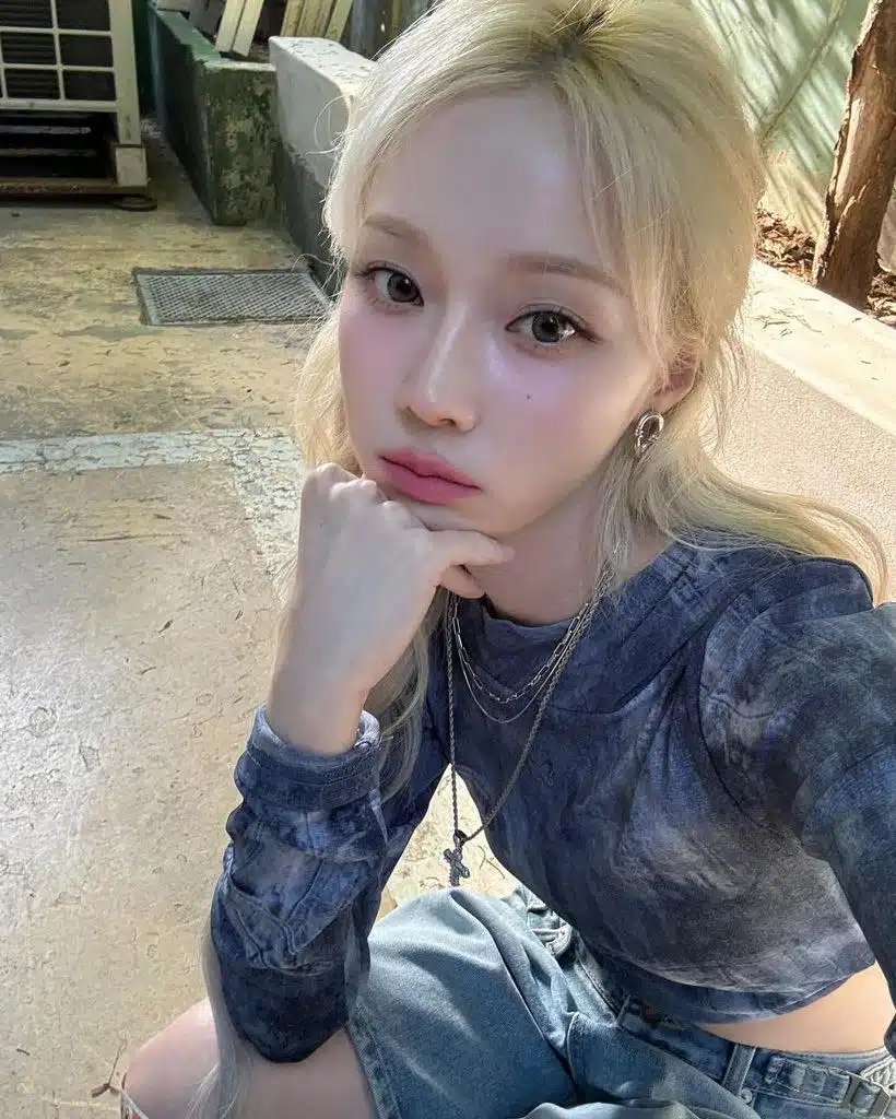 Blonde Winter, l'experte en selfie, prend de superbes photos~!