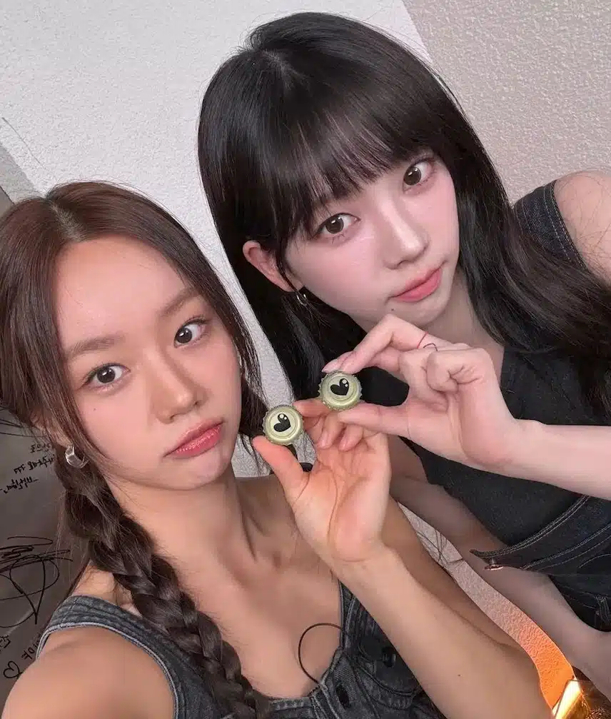 카리나 x 혜리(소두x소두)투샷