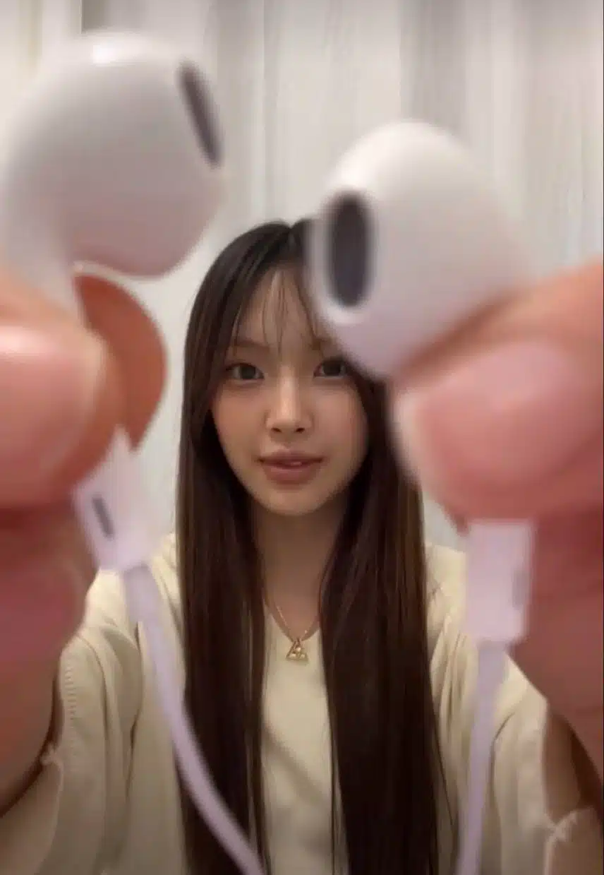 줄이어폰 소화력 장난 아니라는 혜인