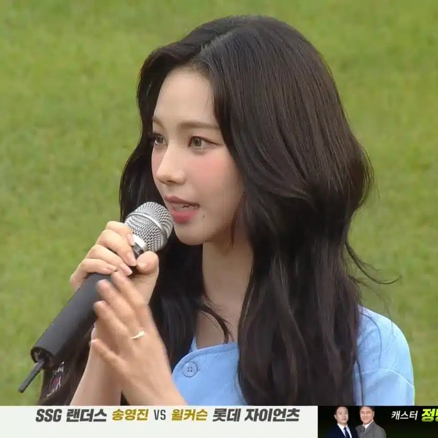 ㄹㅈㄷ 미모 자랑하고 갔다는 2024 카리나 시구.jpg 