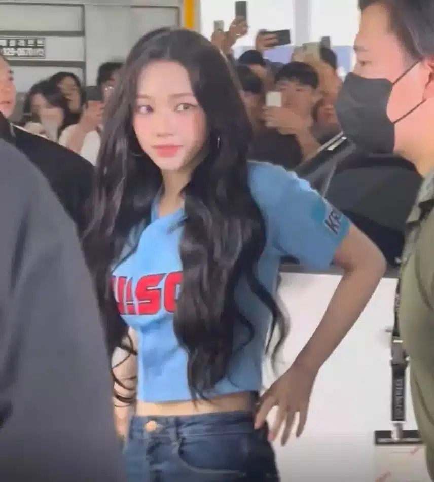 카리나 시구장 미모 그야말로 여신~