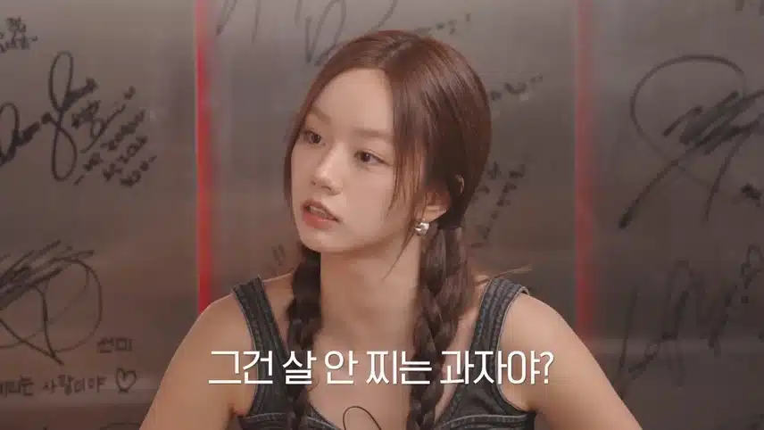술안주 카리나파 vs 혜리파