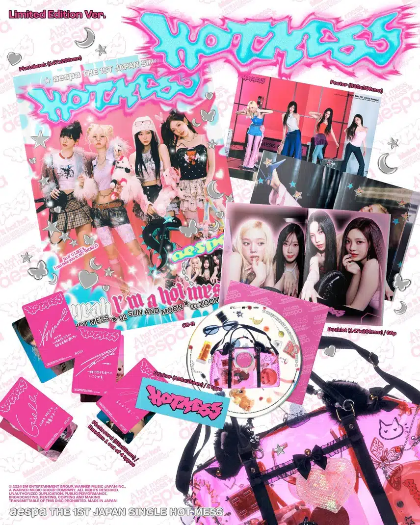 일본싱글 ‘Hot Mess’ 앨범디테일 (Limited Edition Ver.)