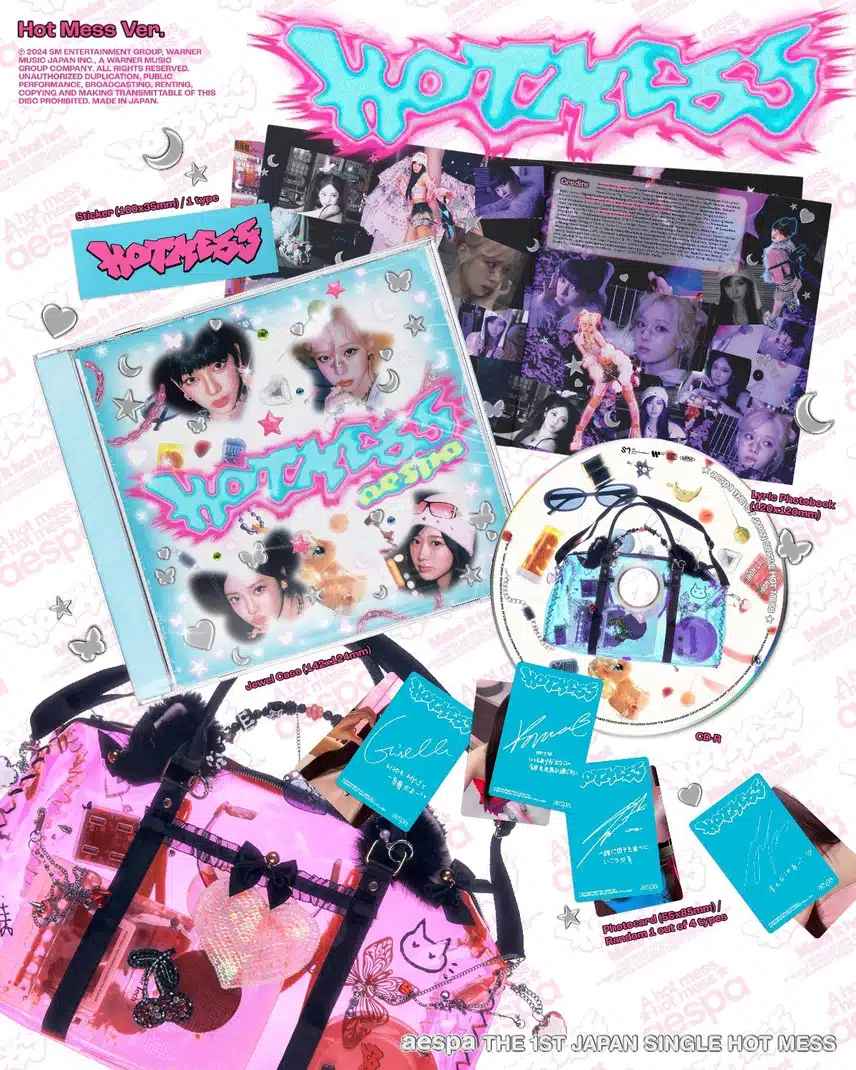 일본싱글 ‘Hot Mess’ 앨범디테일 (Limited Edition Ver.)