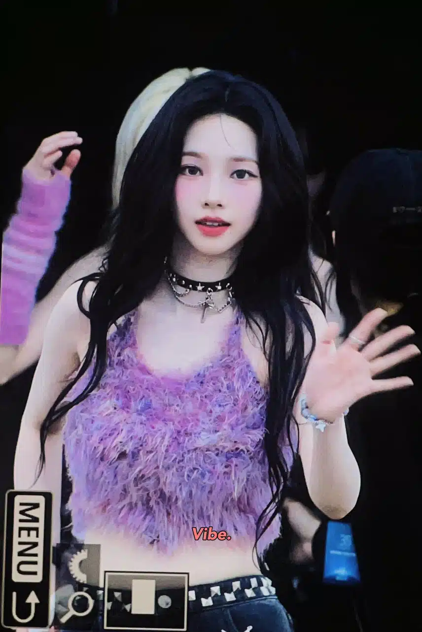 어제 카리나 비주얼 무슨일이지??