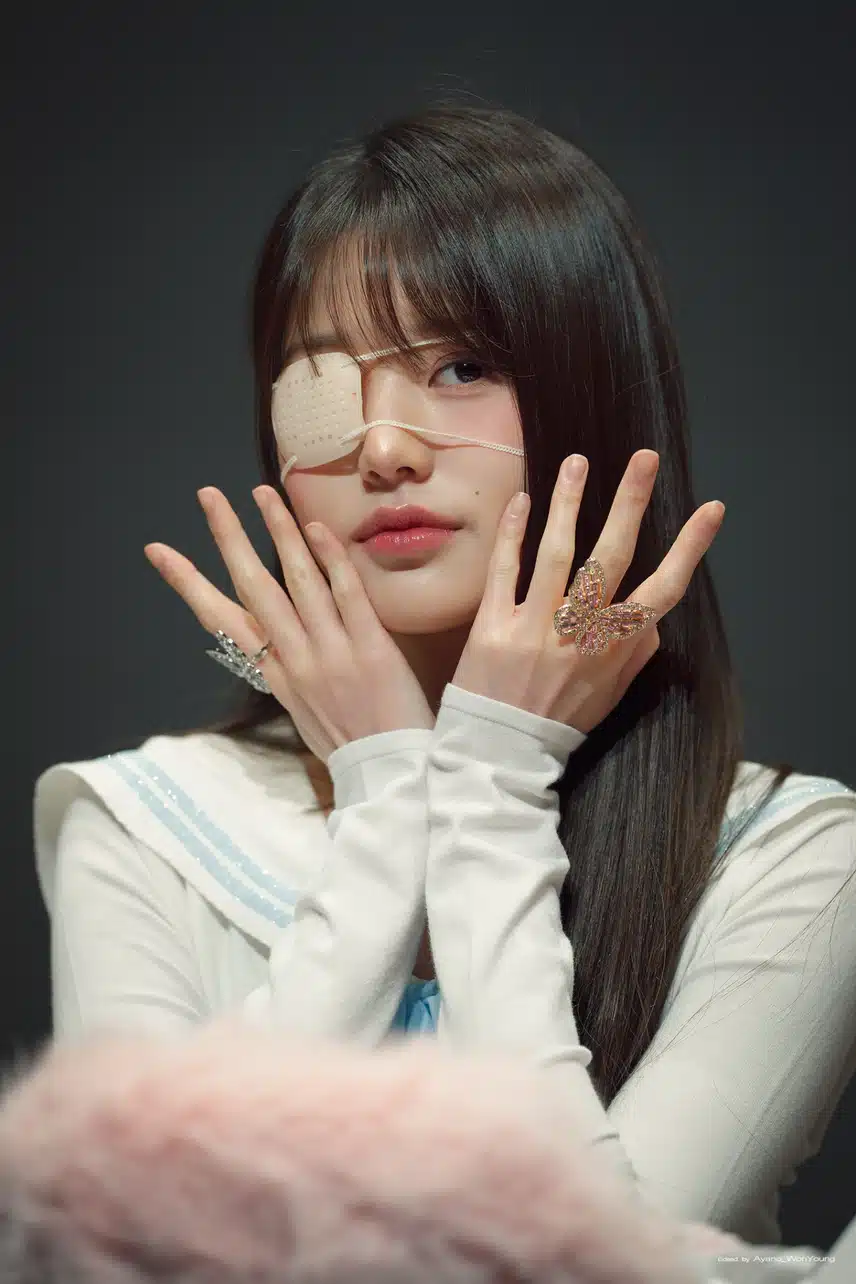 안대로는 가릴수없는 아름다움