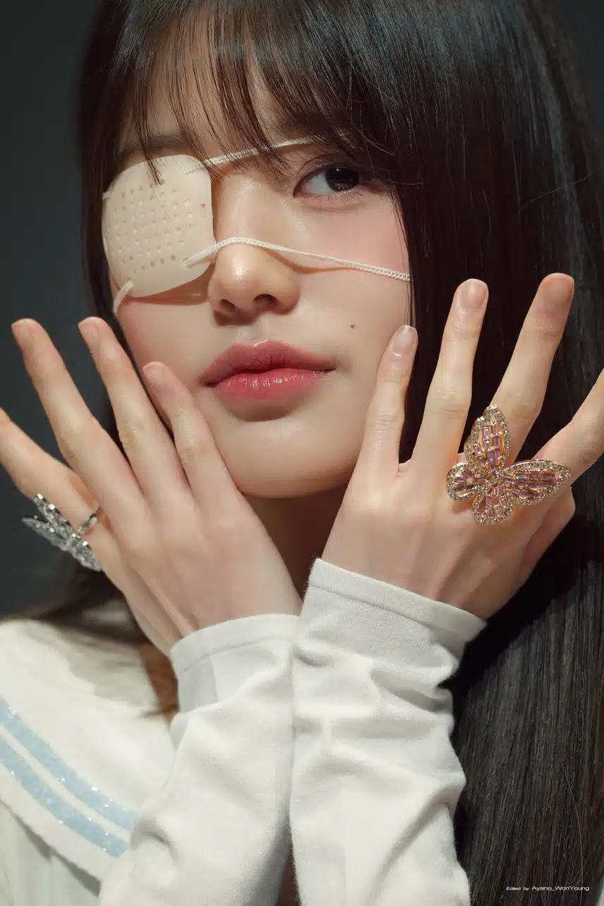 안대로는 가릴수없는 아름다움