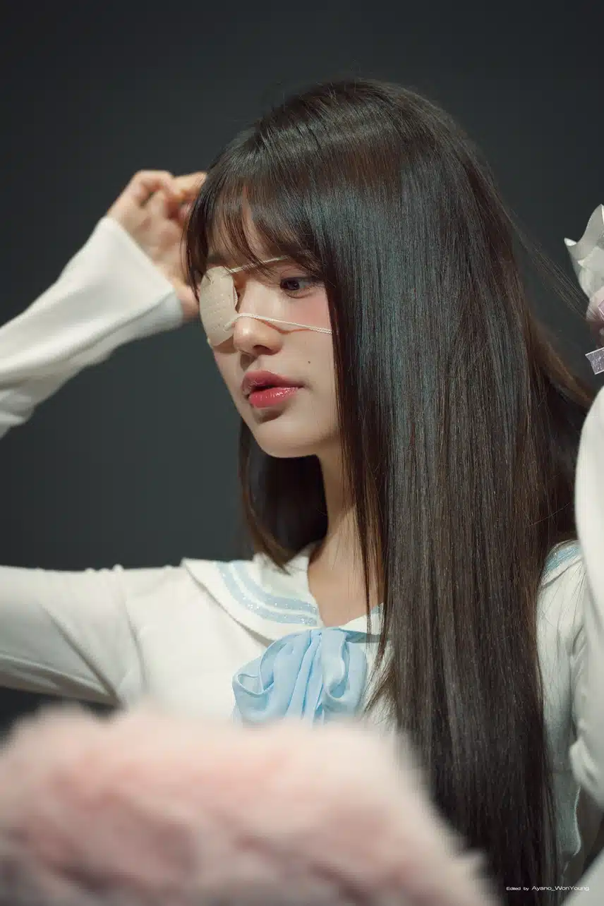 안대로는 가릴수없는 아름다움