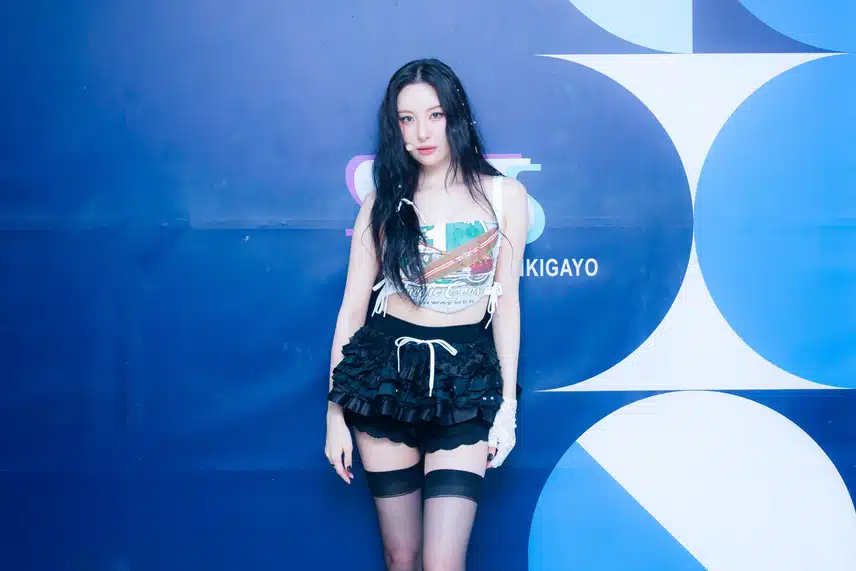 선미 오늘 인기가요 착장인가