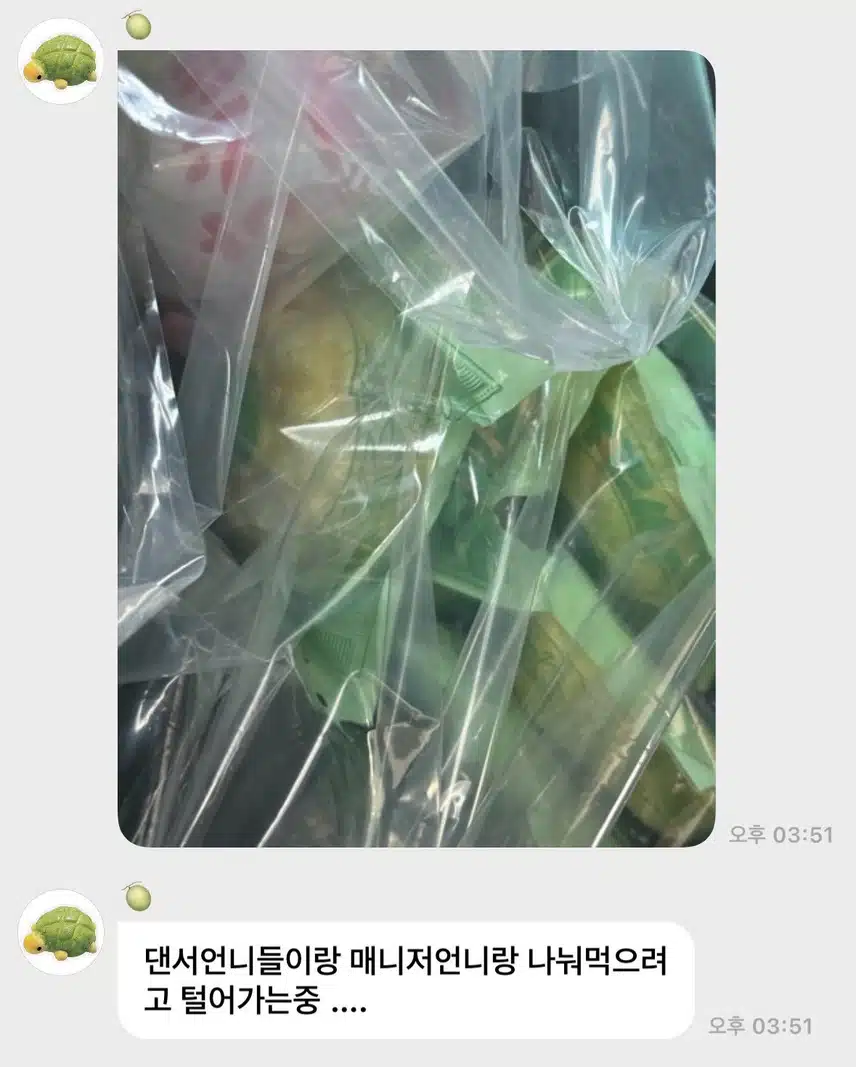 메론빵에 꽂힌 윈터💚