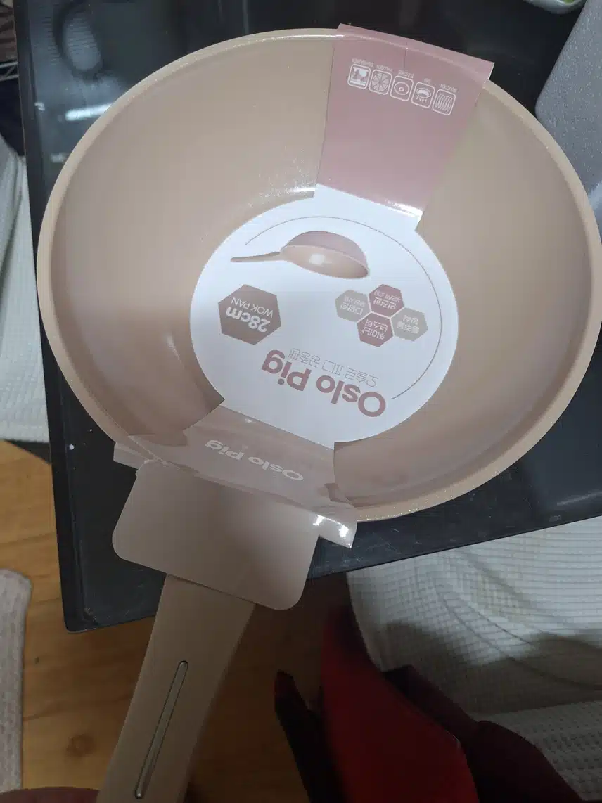 [OSLO] 오슬로 피그 인덕션 세라믹 궁중팬 28cm