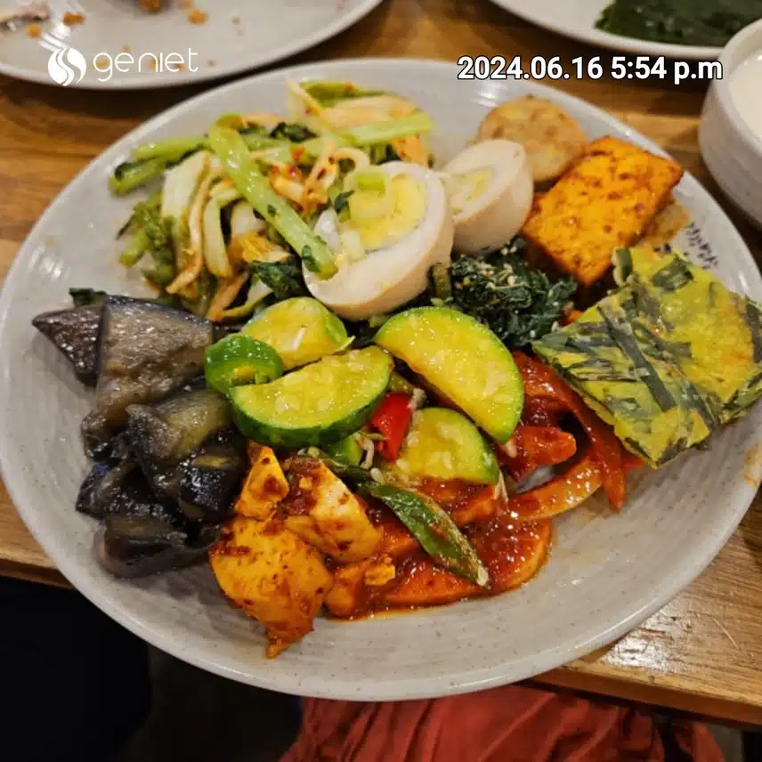 야채 많이먹고 물많이 먹고