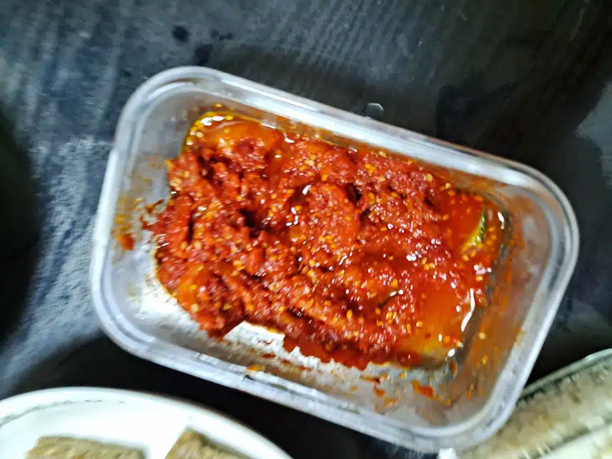 캐시딜에서 산 명태회무침