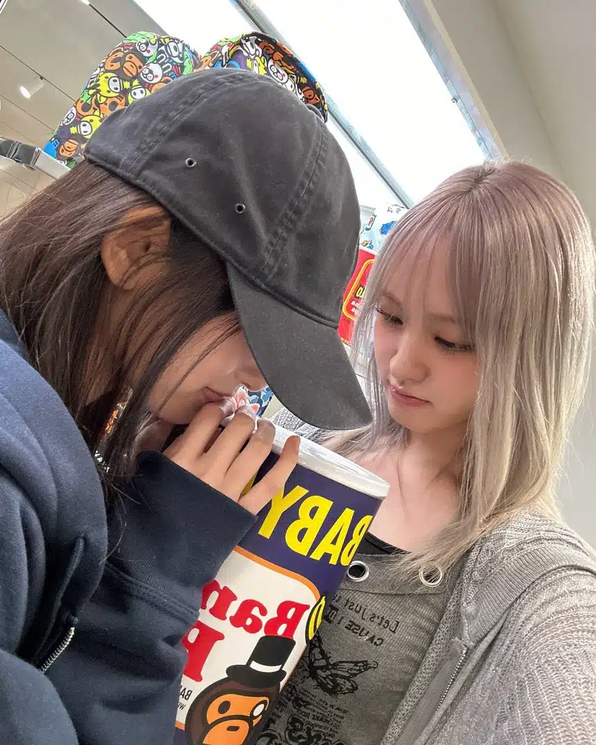 이서 리즈 둘이 놀앗나봐