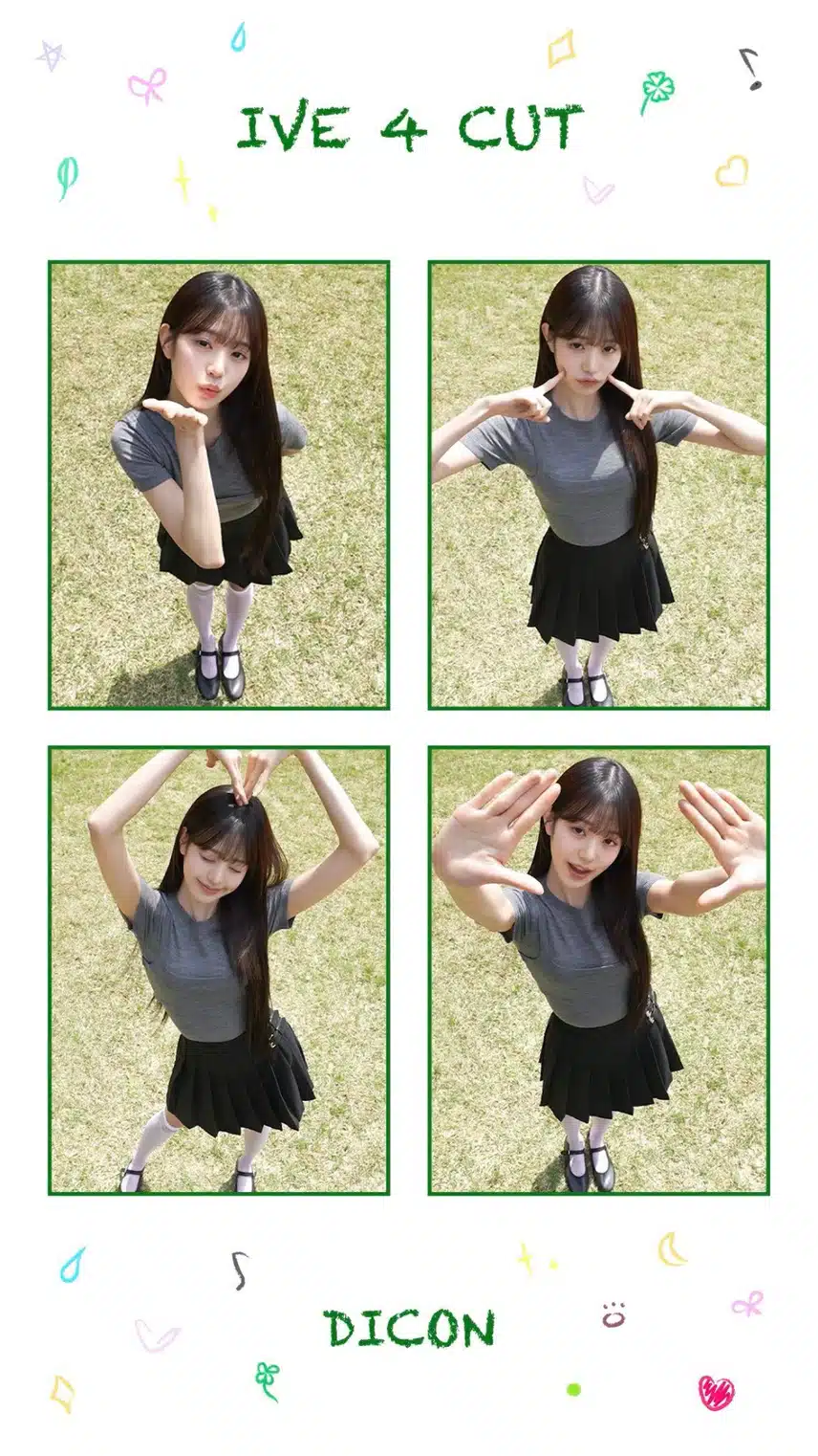 디아이콘 원영이 네컷 넘귀여웡💗