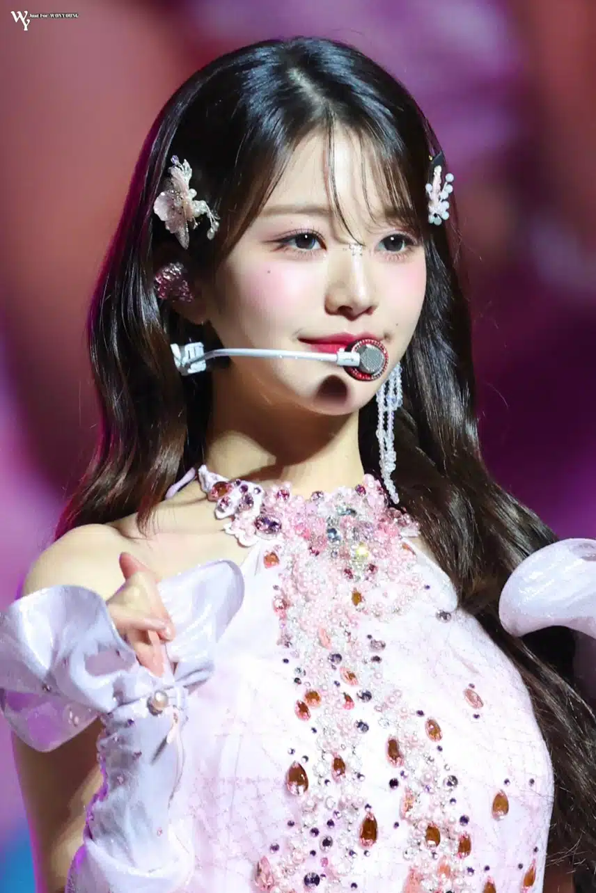 핑크핑크 런던 장원영 