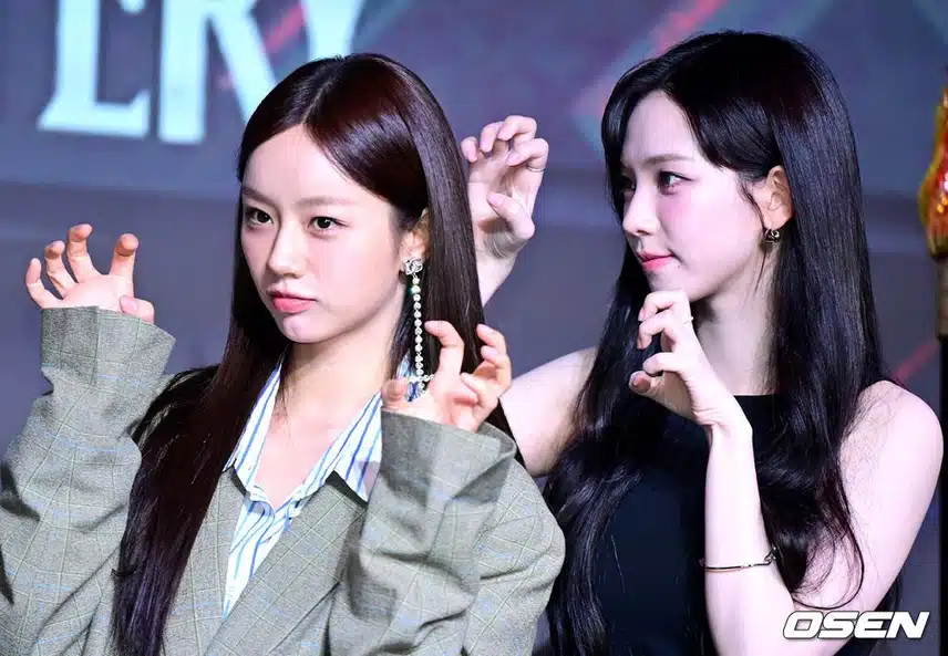 혜리x카리나 투샷